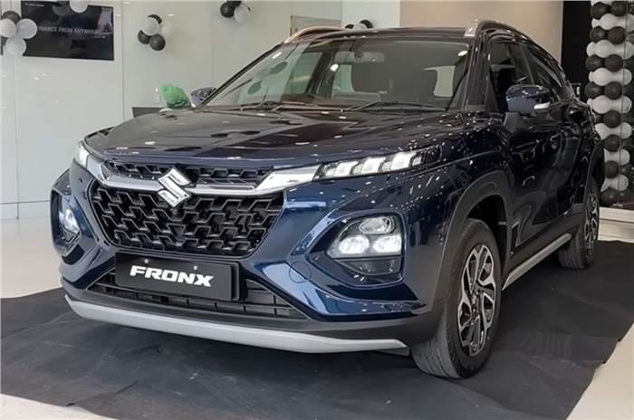 Maruti Fronx showroom